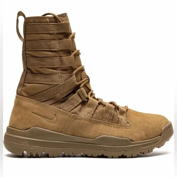 Nike | Shoes | Size 3 Mens Nike Sfb Brown Mesh Suede Jungle  display picture 1